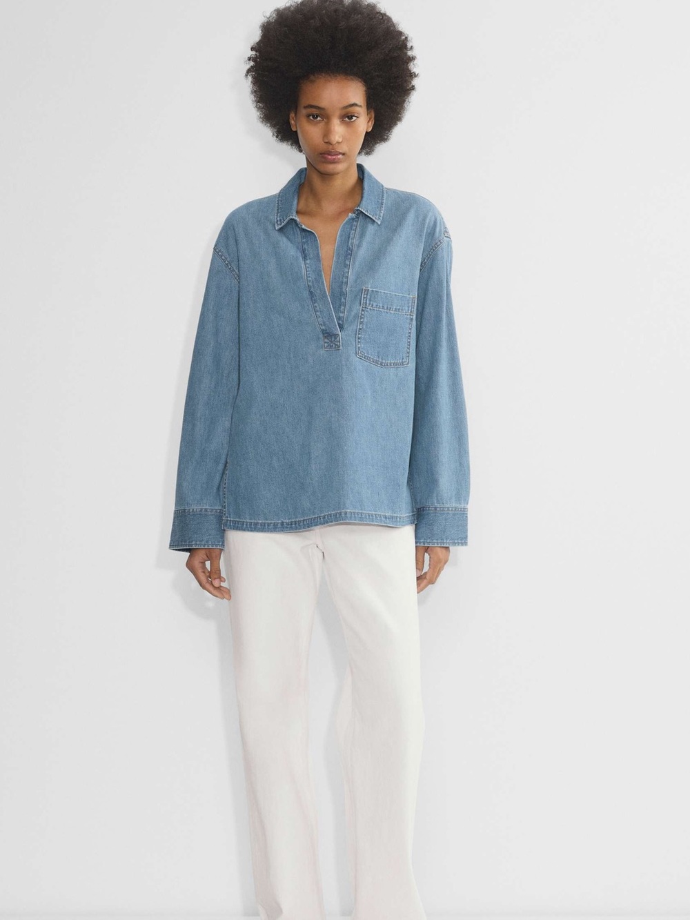 Denim Forum Chloe 90s Shirt
